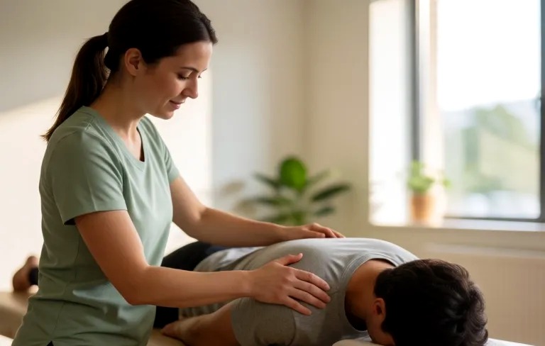 Physiotherapie-Behandlung
